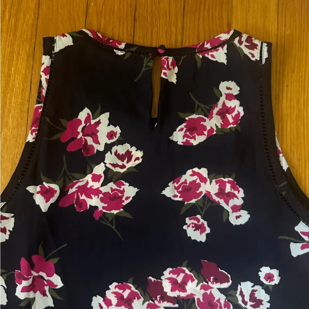 J. Crew ladder trim sleeveless shell
